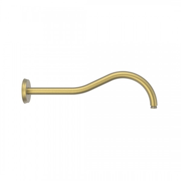 Tres ramię prysznicowe 40 cm ścienne stare złoto mat 29933701LM