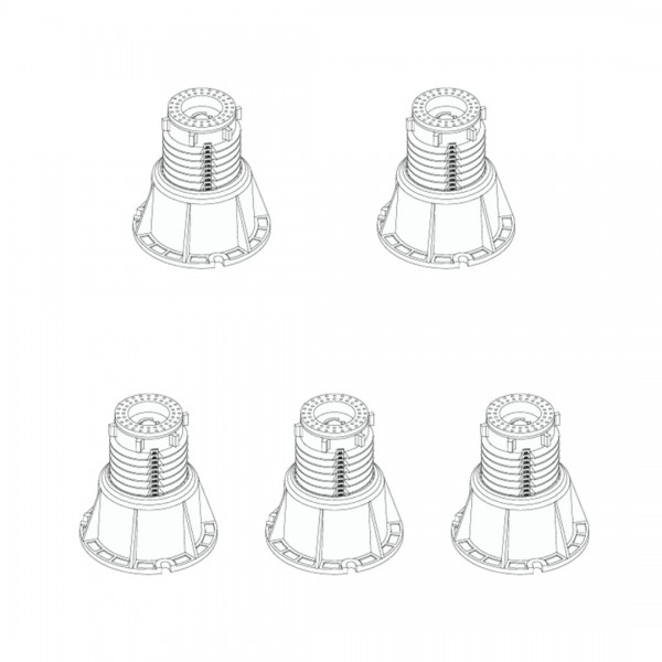 Ronal zestaw 5 nóżek do brodzika FWU.5