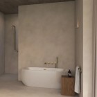 Deante Silia bateria wannowa 4-otworowa podtynkowa złoty szczotkowany BQS_R18P