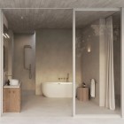 Deante Silia bateria wannowa 4-otworowa podtynkowa złoty szczotkowany BQS_R18P