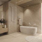 Deante Silia bateria wannowa wolnostojąca biały mat BQS_A17M