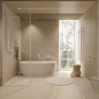 Deante Silia bateria wannowa wolnostojąca biały mat BQS_A17M