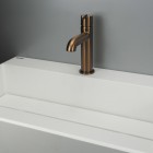 Deante Correo umywalka nablatowa 60x40 cm prostokątna alabaster CQR_AU6M