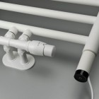 Deante Silia grzałka elektryczna 400 W biały mat AGI_A401