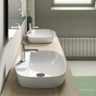 Catalano Alvea umywalka wpuszczana 60x40 cm owalna biała 0625601001