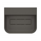 Deante Arnika umywalka nablatowa 50,5x40,5 cm antracyt metalik CQA_TU5S