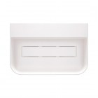 Deante Arnika umywalka nablatowa 60,5x40,5 cm alabaster CQA_AU6S