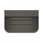 eante Arnika umywalka nablatowa 60,5x40,5 cm antracyt metalik CQA_TU6S