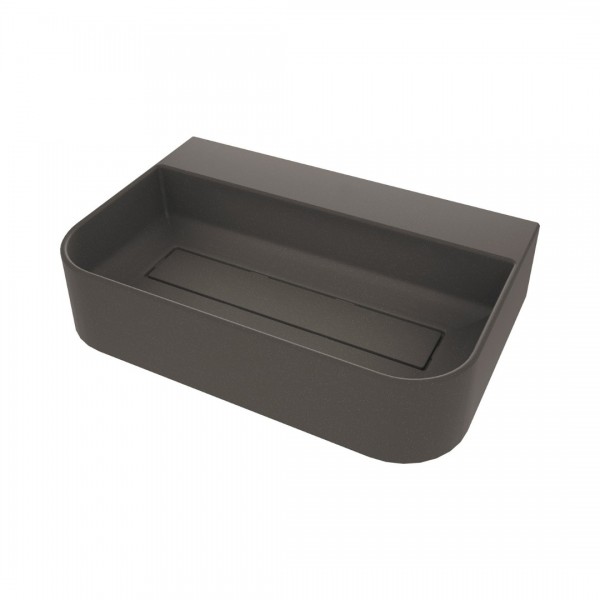 eante Arnika umywalka nablatowa 60,5x40,5 cm antracyt metalik CQA_TU6S