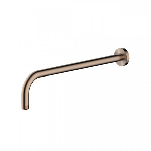 Oltens Lagan ramię deszczownicy 40 cm okrągłe miedź szczotkowana 39402610