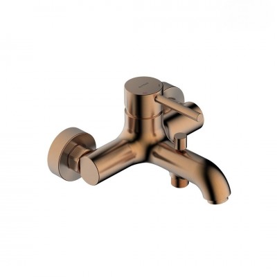 Oltens Molle bateria wannowo-prysznicowa ścienna miedź szczotkowana 34000610 Oltens Molle bateria wannowo-prysznicowa ścienna miedź szczotkowana 34000610