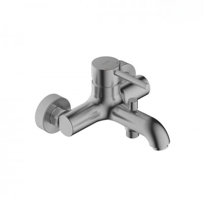 Oltens Molle bateria wannowo-prysznicowa ścienna nikiel 34000910