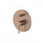 Oltens Molle bateria wannowo-prysznicowa podtynkowa miedź szczotkowana 34100610