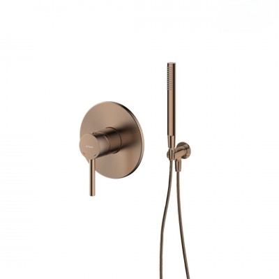 Oltens Molle zestaw prysznicowy podtynkowy miedź szczotkowana 36612610