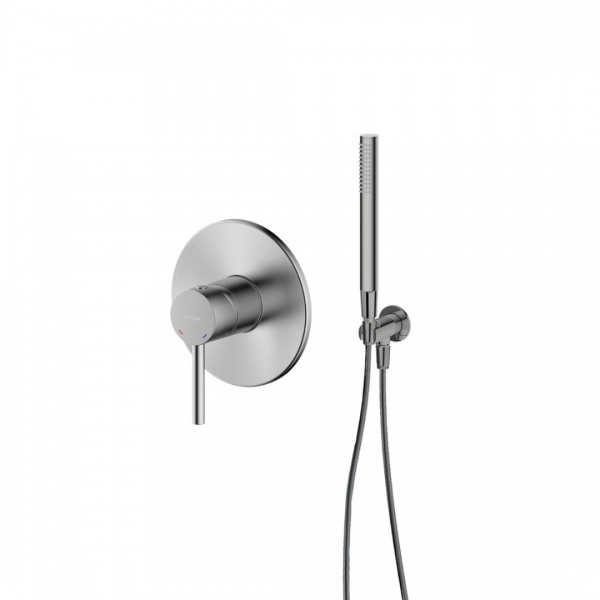 Oltens Molle zestaw prysznicowy podtynkowy nikiel 36612910