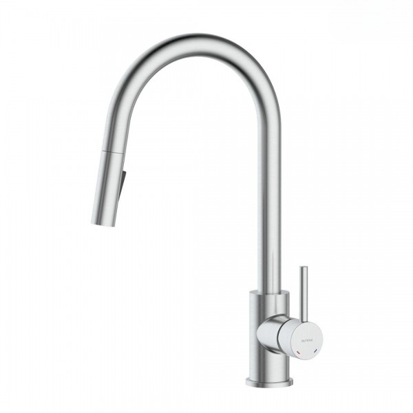 Oltens Litla bateria kuchenna stojąca z wyciąganą wylewką nikiel 35204910