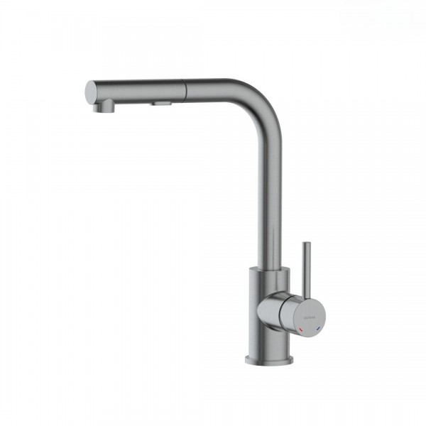 Oltens Myvat bateria kuchenna stojąca z wyciąganą wylewką grafit 35205400