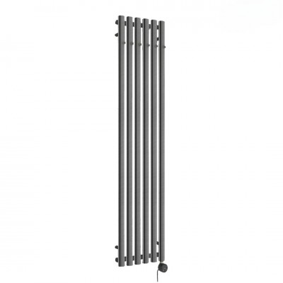 Oltens Stang (e) grzejnik łazienkowy 150x31,5 cm elektryczny grafit 55122400