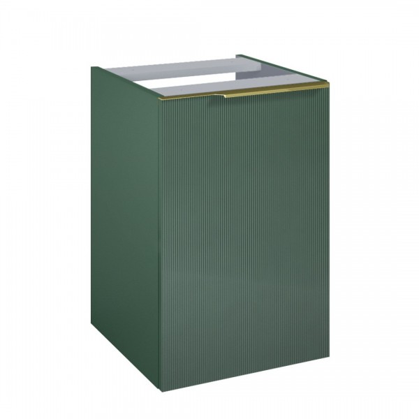 Elita Meble Soho komoda 40 cm z koszem cargo wisząca boczna zielony mat RE080402047010