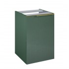 Elita Meble Soho komoda 40 cm z koszem cargo wisząca boczna zielony mat RE080402047010