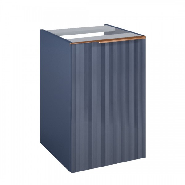 Elita Meble Soho komoda 40 cm z koszem cargo wisząca boczna granatowy mat RE080402047030