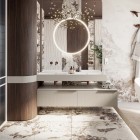 Elita Meble Soho Slim szafka podumywalkowa 120 cm wisząca beżowy mat RE081204047020