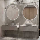 Elita Meble Soho Slim szafka podumywalkowa 120 cm wisząca beżowy mat RE081204047020