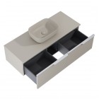 Elita Meble Soho Slim szafka podumywalkowa 120 cm wisząca beżowy mat RE081204047020