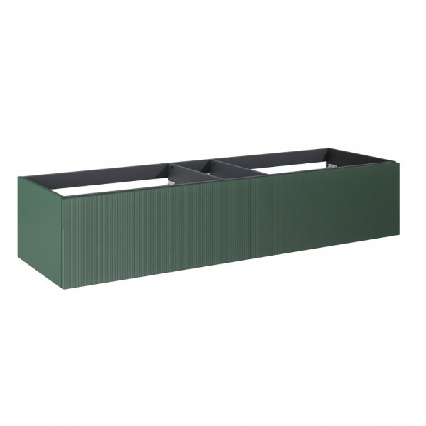 Elita Meble Soho Slim szafka podumywalkowa 160 cm wisząca zielony mat RE081604047010