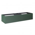 Elita Meble Soho Slim szafka podumywalkowa 160 cm wisząca zielony mat RE081604047010