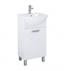Elita Sunn umywalka z szafką 45,5x44,3 cm biały połysk RE169190008060