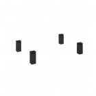 Elita Meble Sunn nóżki do szafki czarny mat RE169239000560