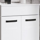 Elita Meble Sunn uchwyt szafki 13 cm czarny mat RE169116000560