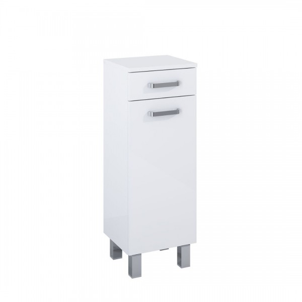 Elita Meble Sunn szafka 30,1x29,6 cm boczna stojąca biały połysk RE169197008060