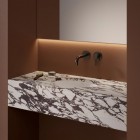 Omnires Shell M+ umywalka 44x31 cm owalna wpuszczana-podblatowa biały połysk SHELL380UPBP