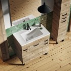 Elita Meble Sunn szafka 29,9 cm boczna stojąca dąb canela RE169214007050