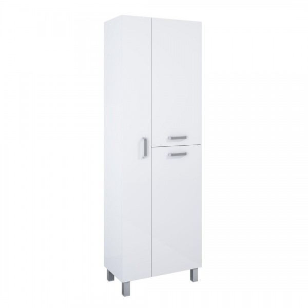 Elita Meble Sunn 60 cm boczna stojąca biały połysk RE169203008060