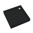 Schedpol Medium brodzik kwadratowy 90x90 cm czarny mat 3.4731/C/MG