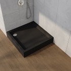 Schedpol Medium brodzik kwadratowy 90x90 cm czarny mat 3.4731/C/MG