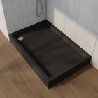 Schedpol Medium brodzik prostokątny 80x100 cm czarny mat 3.4736/C/MG