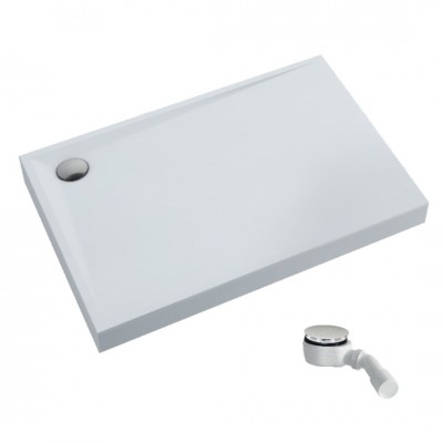 Schedpol Solido brodzik prostokątny 80x100 cm biały 3.1465