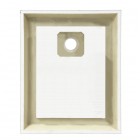 Schedpol New Horizons White Stone brodzik kwadratowy 80x80 cm 3.3400/B/ST-M2