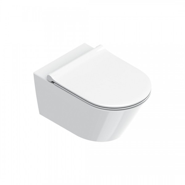 Catalano Zero muszla WC wisząca Silentech z deską WC wolnoopadającą biała 0111550001+9056060000+5SCSTP00