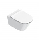 Catalano Zero muszla WC wisząca Silentech z deską WC wolnoopadającą biała 0111550001+9056060000+5SCSTP00