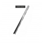 Schedpol Slim Lux brodzik podpłytkowy 1-spadowy 80x80 cm z rusztem steel 10.101/OLSL