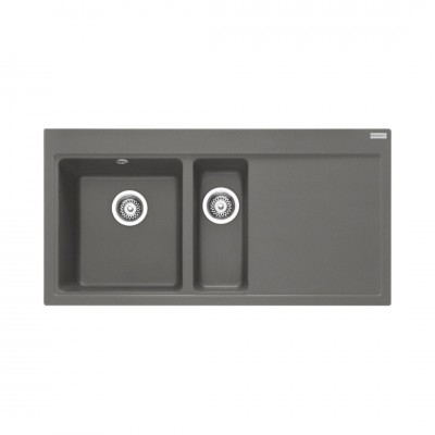 Franke Mythos MTG 651-100 zlewozmywak 100x51,5 cm prawy Fragranit+ kamienny szary 114.0675.933