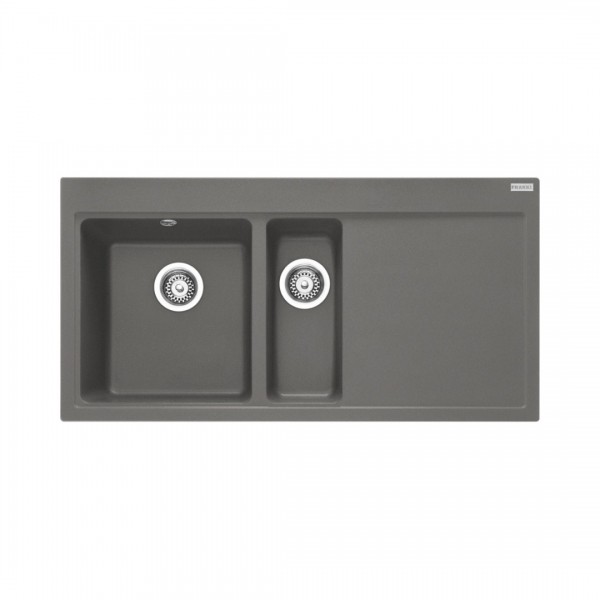 Franke Mythos MTG 651-100 zlewozmywak 100x51,5 cm prawy Fragranit+ kamienny szary 114.0675.933
