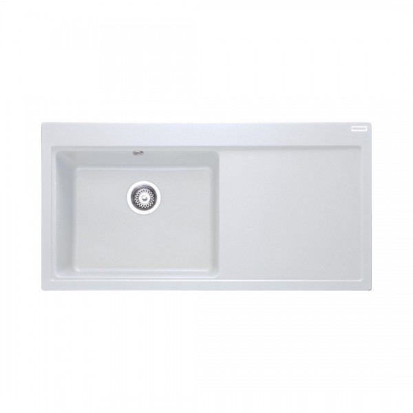 Franke Mythos MTG 611-100 zlewozmywak 100x51,5 cm prawy Fragranit+ biały polarny 114.0675.971