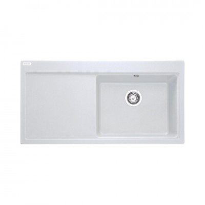 Franke Mythos MTG 611-100 zlewozmywak 100x51,5 cm lewy Fragranit+ biały polarny 114.0675.972