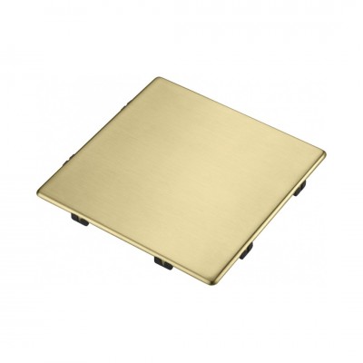 Franke osłona odpływu kwadratowa złota 112.0717.419